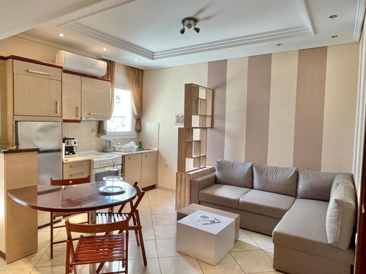 George & Nia Apartment - Central Kavala With Panoramic Terrace View 외부 사진
